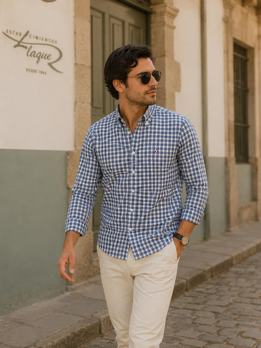Camisa Pierre Cardin manga larga OI26