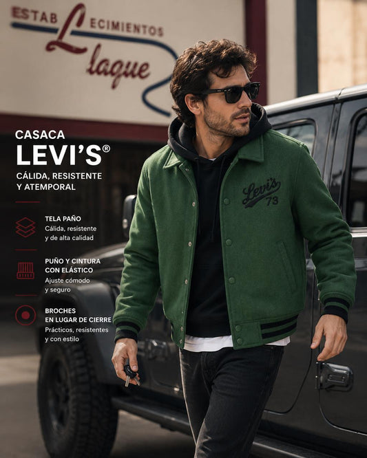 Casaca Levis Paño OI26
