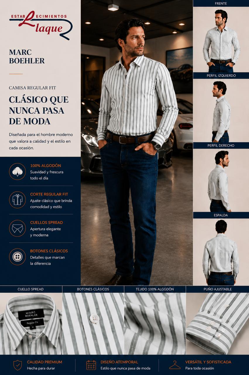 Camisa Marc Boehler manga larga OI26 (Copia)