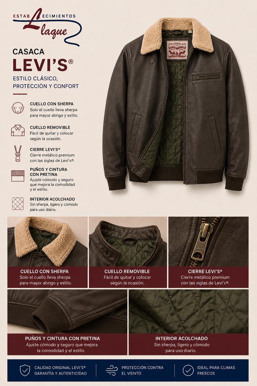 Casaca Levis Aviador OI26
