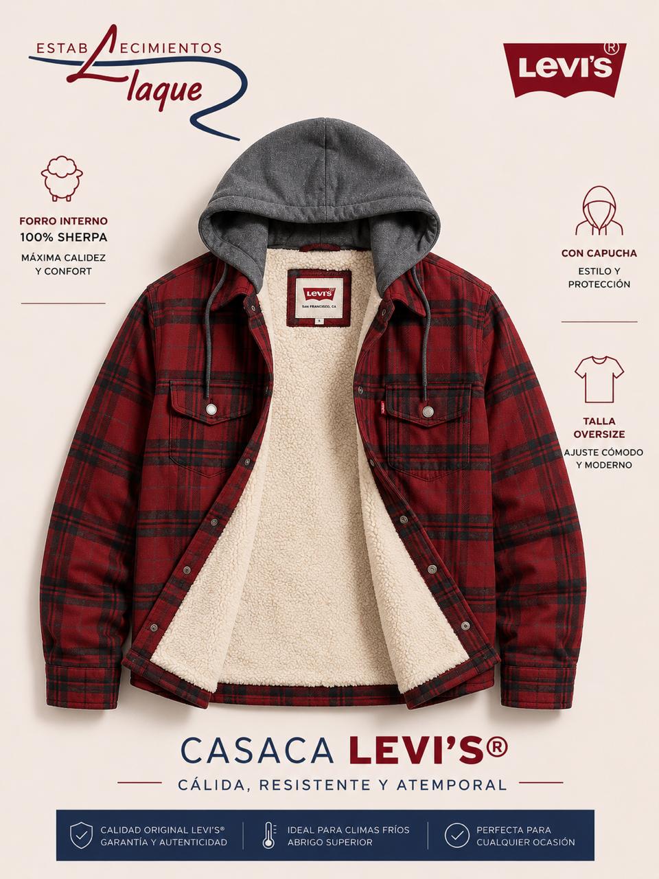 Casaca Levis Sherpa OI26