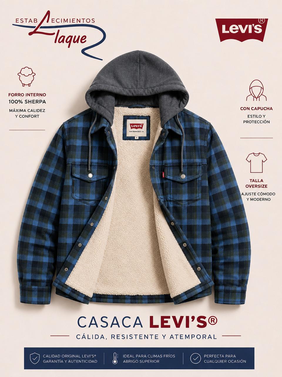 Casaca Levis Sherpa OI26