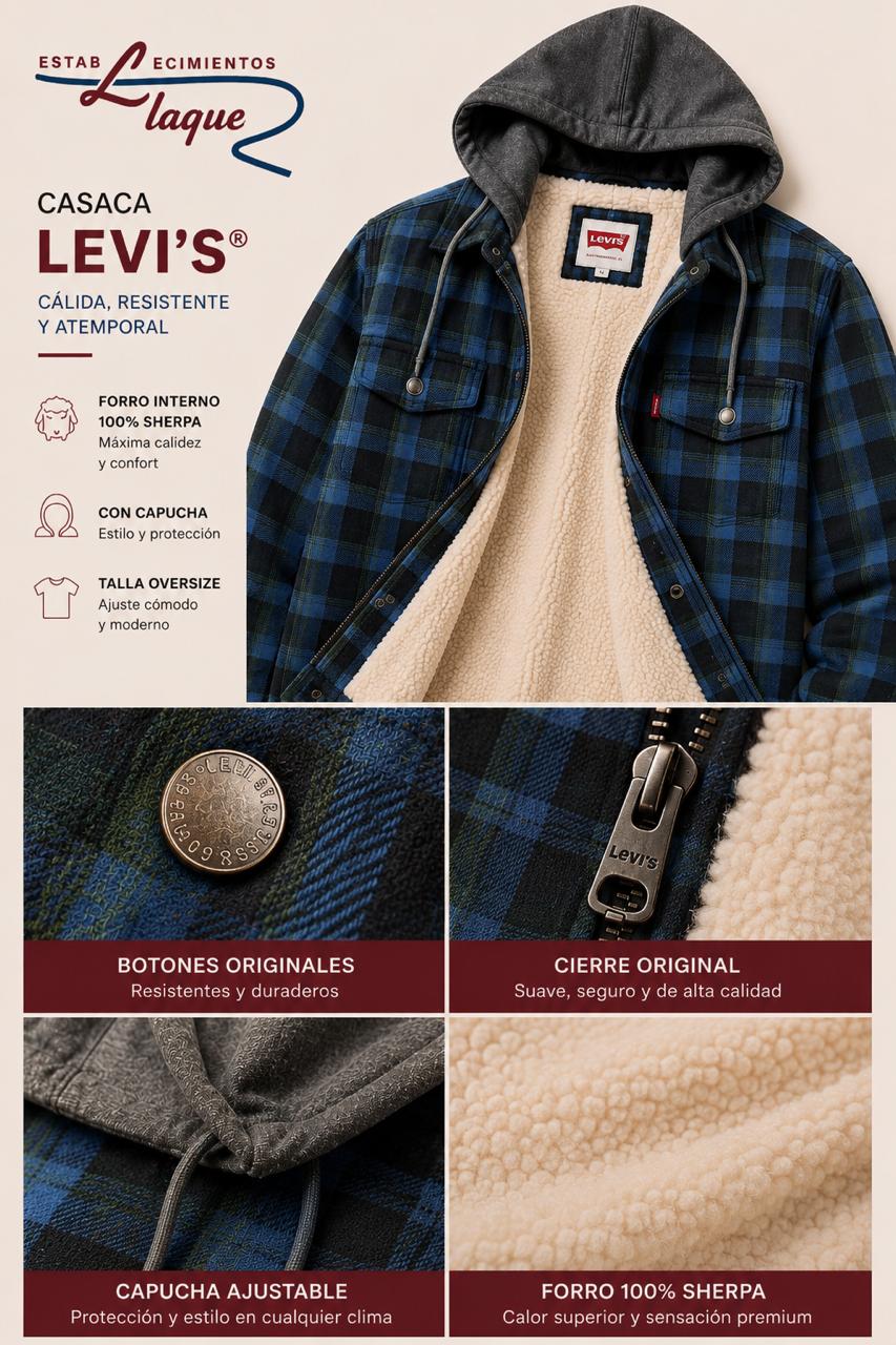 Casaca Levis Sherpa OI26