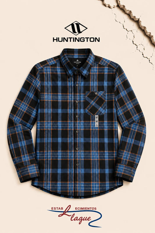 Camisa Huntington manga larga OI26
