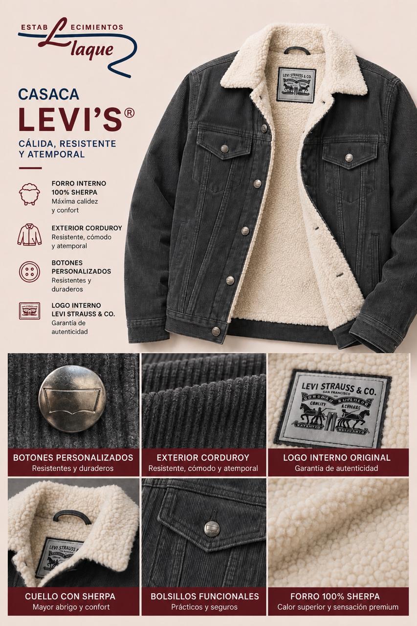 Casaca Levis Corduroy OI26