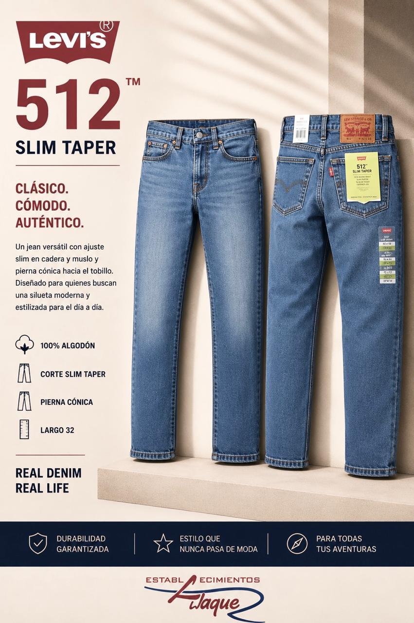 Pantalon Levis 512 OI26