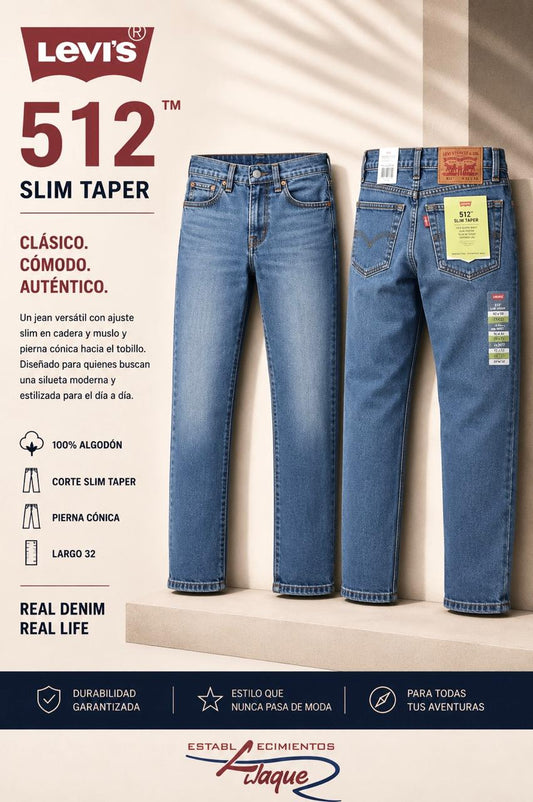 Pantalon Levis 512 OI26