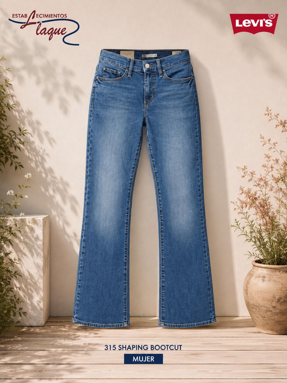 Pantalon Levi's Dama Shaping Bootcut  OI26