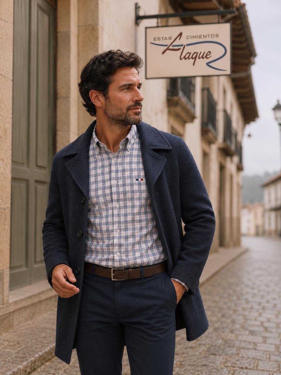 Camisa Pierre Cardin manga larga OI26