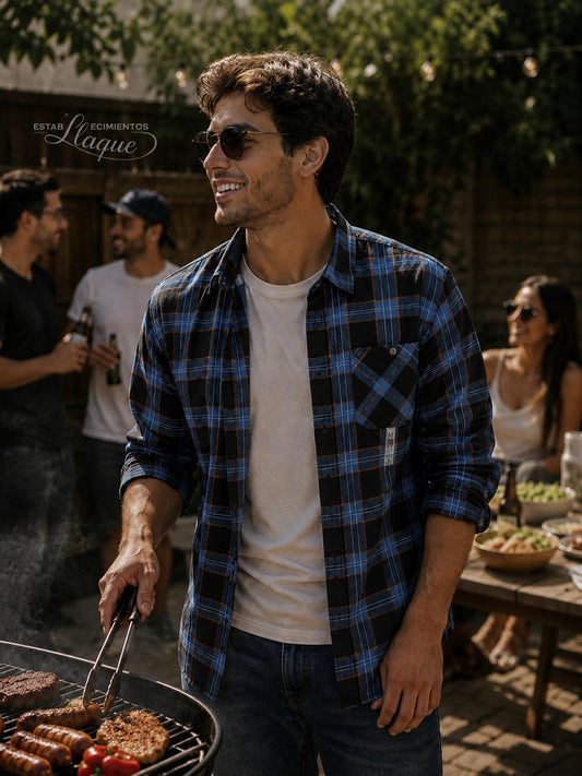 Camisa Huntington manga larga OI26